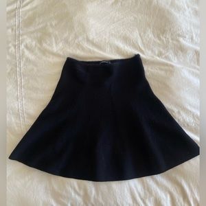 Zara knit black skirt